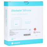 BIATAIN Silicone Schaumverband 12,5x12,5 cm (PZN 11597136) из Германии