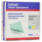 CUTIMED Sorbact Hydroactive B Gel-V.7x8,5 cm haft. (PZN 7352452) из Германии