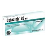 Cefazink 20mg (PZN 2252757) из Германии