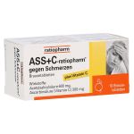 ASS+C-ratiopharm gegen Schmerzen (PZN 3429991) из Германии