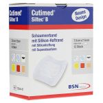 CUTIMED Siltec B Schaumverb.7,5x7,5 cm m.Haftr. (PZN 7340650) из Германии