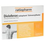 Diclofenac-ratiopharm Schmerzpflaster 140mg (PZN 3500921) из Германии