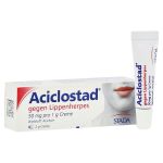 Aciclostad gegen Lippenherpes 50mg pro 1g (PZN 6873114) из Германии