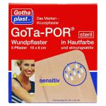GOTA-POR Wundpflaster steril 60x100 mm hautfarben (PZN 11240368) из Германии