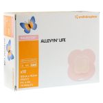 ALLEVYN Life 10,3x10,3 cm Silikonschaumverband (PZN 3725838) из Германии