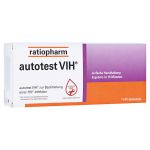 Autotest VIH Hiv-selbsttest ratiopharm (PZN 13965199) из Германии