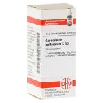 CARBONEUM SULFURATUM C 30 Globuli (PZN 7163461) из Германии