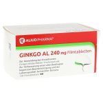 Ginkgo AL 240mg (PZN 11287708) из Германии