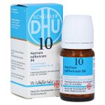 BIOCHEMIE DHU 10 Natrium sulfuricum D 6 Tabletten (PZN 274654) из Германии