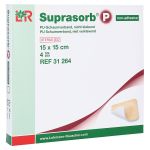 SUPRASORB P PU-Schaumv.nicht klebend 15x15 cm (PZN 9442107) из Германии