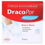 DRACOPOR waterproof Wundverband 8x10 cm steril (PZN 3030214) из Германии