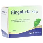 Gingobeta 40mg (PZN 12461611) из Германии