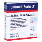 CUTIMED Sorbact Kompressen 4x6 cm (PZN 1649079) из Германии