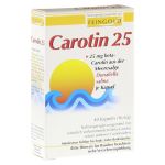 CAROTIN 25 Feingold Kapseln (PZN 8625805) из Германии