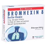 BROMHEXIN 8 Berlin-Chemie (PZN 4394361) из Германии