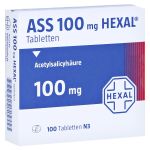 ASS 100mg HEXAL (PZN 7402210) из Германии
