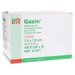 Gazin Mullkompressen 7,5x7,5 cm steril 8fach (PZN 3449054) из Германии