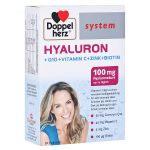 Doppelherz system Hyaluron + Q10 + Vitamin C + Zink + Biotin (PZN 10757454) из Германии