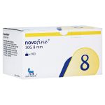 NOVOFINE 8 Kanülen 0,30x8 mm 30 G (PZN 10252292) из Германии