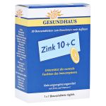 ZINK 10+C Brausetabletten (PZN 1247122) из Германии