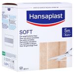 HANSAPLAST Soft Pflaster 6 cmx5 m Rolle (PZN 8861345) из Германии