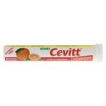 HERMES Cevitt+Calcium Blutorange Brausetabletten (PZN 1846621) из Германии