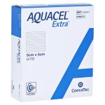 AQUACEL Extra 5x5 cm Verband (PZN 10185526) из Германии