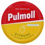 PULMOLL Hustenbonbons Zitrone+Vit.C zuckerfrei (PZN 3342646) из Германии