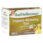 BAD HEILBRUNNER Ingwer-Ginseng Tee Filterbeutel (PZN 2437511) из Германии
