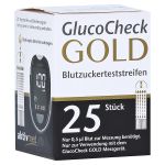 GLUCOCHECK GOLD Blutzuckerteststreifen (PZN 11864956) из Германии