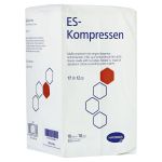 ES-KOMPRESSEN unsteril 10x10 cm 12fach CPC (PZN 3558464) из Германии
