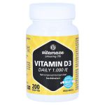 VITAMIN D3 1.000 I.E. daily vegetarisch Tabletten (PZN 16018657) из Германии