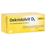 Dekristolvit D3 2.000 I.E. Tabletten (PZN 10818569) из Германии