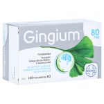Gingium 80mg (PZN 14171159) из Германии