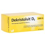 Dekristolvit D3 2.000 I.E. Tabletten (PZN 10818546) из Германии