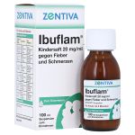 Ibuflam Kindersaft 20mg/ml gegen Fieber und Schmerzen (PZN 9731722) из Германии