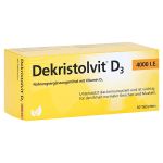 Dekristolvit D3 4.000 I.E. Tabletten (PZN 10818581) из Германии