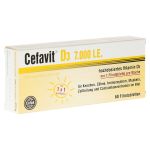 CEFAVIT D3 7.000 I.E. Filmtabletten (PZN 12347743) из Германии
