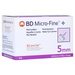 BD MICRO-FINE+ 5 Pen-Nadeln 0,25x5 mm (PZN 9239168) из Германии