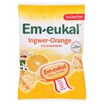 Em-eukal Bonbons Ingwer-Orange Bonbons zuckerfrei (PZN 7630170) из Германии
