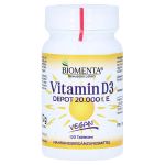 VITAMIN D3 DEPOT 20.000 I.E. vegan Tabletten (PZN 13887743) из Германии
