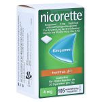 Nicorette 4mg freshfruit (PZN 7274835) из Германии