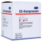 ES-KOMPRESSEN steril 10x10 cm 12fach Großpackung (PZN 6454127) из Германии