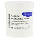 CAPSULAE Operculatae Kapseln Nr.00 0,95 (PZN 12344331) из Германии