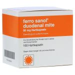 Ferro sanol duodenal mite 50mg (PZN 940890) из Германии