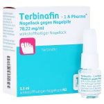 Terbinafin-1A Pharma Nagellack gegen Nagelpilz 78,22mg/ml (PZN 16874327) из Германии