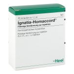 IGNATIA HOMACCORD Ampullen (PZN 516896) из Германии