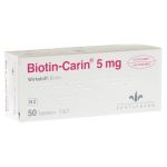 Biotin-Carin 5mg (PZN 3063047) из Германии
