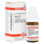 THUJA D 15 Globuli (PZN 7249903) из Германии