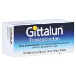 Gittalun Trinktabletten (PZN 2540433) из Германии